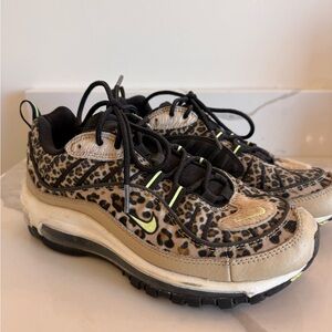 Nike Leopard Print Athletic Shoes